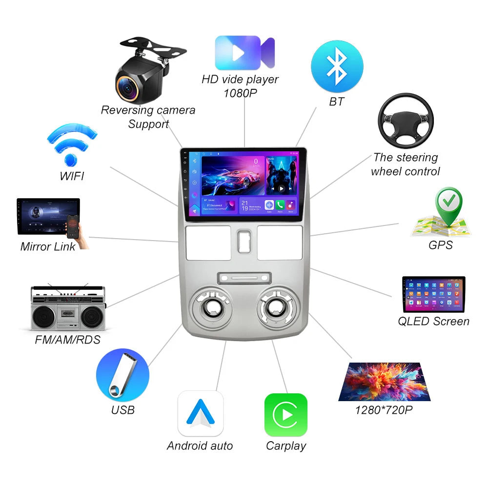 Android 16 For Toyota Rush Daihatsu Terios 2008 2009 2010 Car Radio Autoradio Wireless Car | AUTOKITSHOP