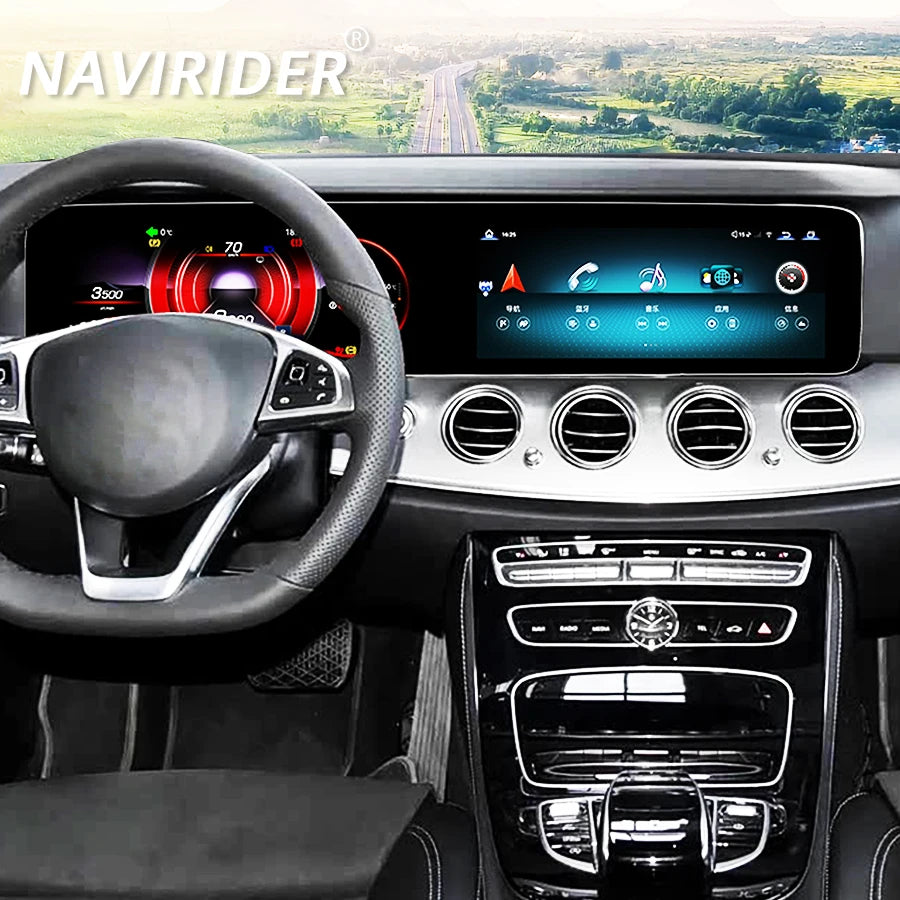 12.3/24.6inch Car Radio GPS Touch Screen for Mercedes Benz E Class W213 2016-2019 Android  | AUTOKITSHOP