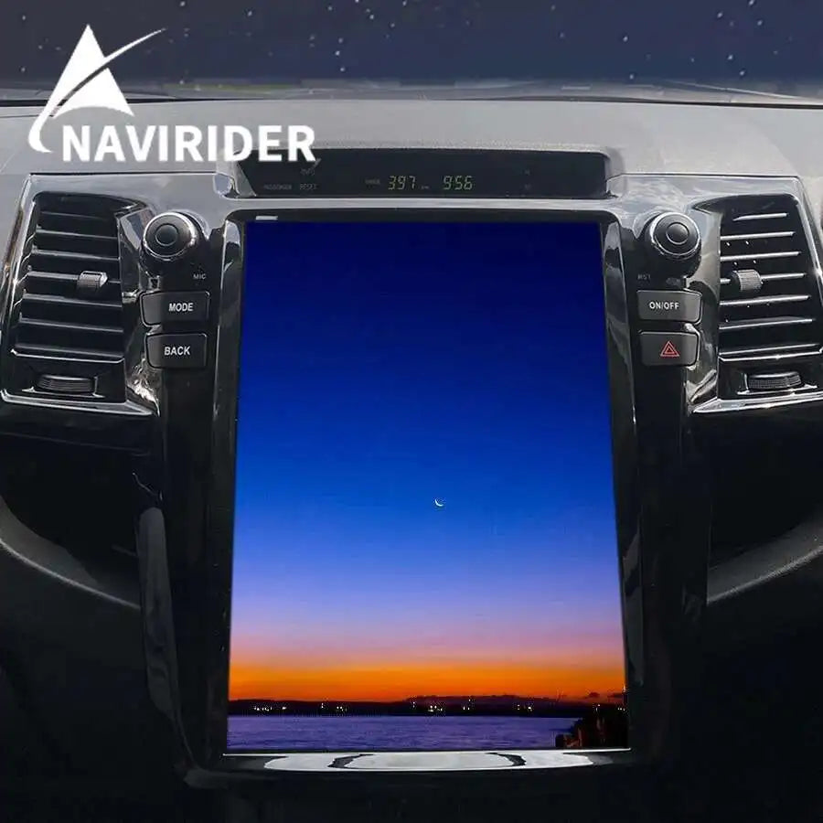 Tesla Navigation CARPLAY Stereo For Toyota Fortuner AN50 AN60 HILUX Revo Vigo 2008 2014 An