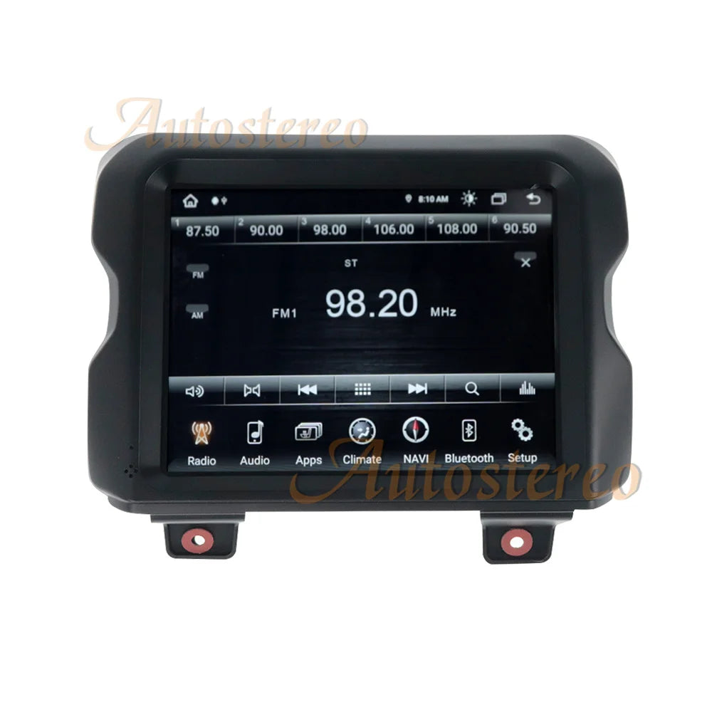 8.4 INCH Android 15 Carplay Car GPS Player Navigation For Jeep Wrangler 2018-2023 Multimed