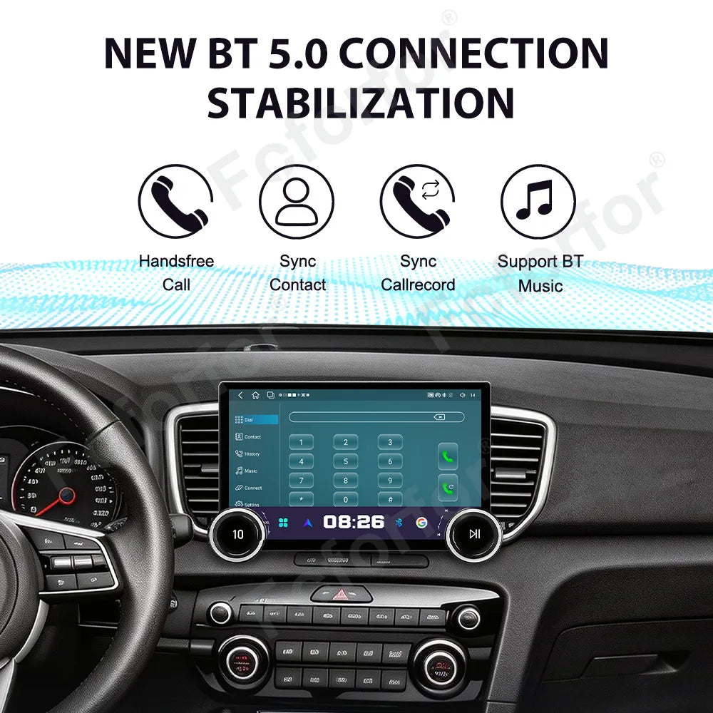 11.5 Inch Android 15 Crystal Clear HD Touch Wireless CarPlay Android Auto GPS Multimedia C