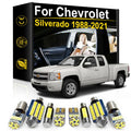 LED Interior Light Kit for Chevrolet Silverado 1988-2003 - Canbus Dome Map Door Trunk Bulbs | AUTOKITSHOP