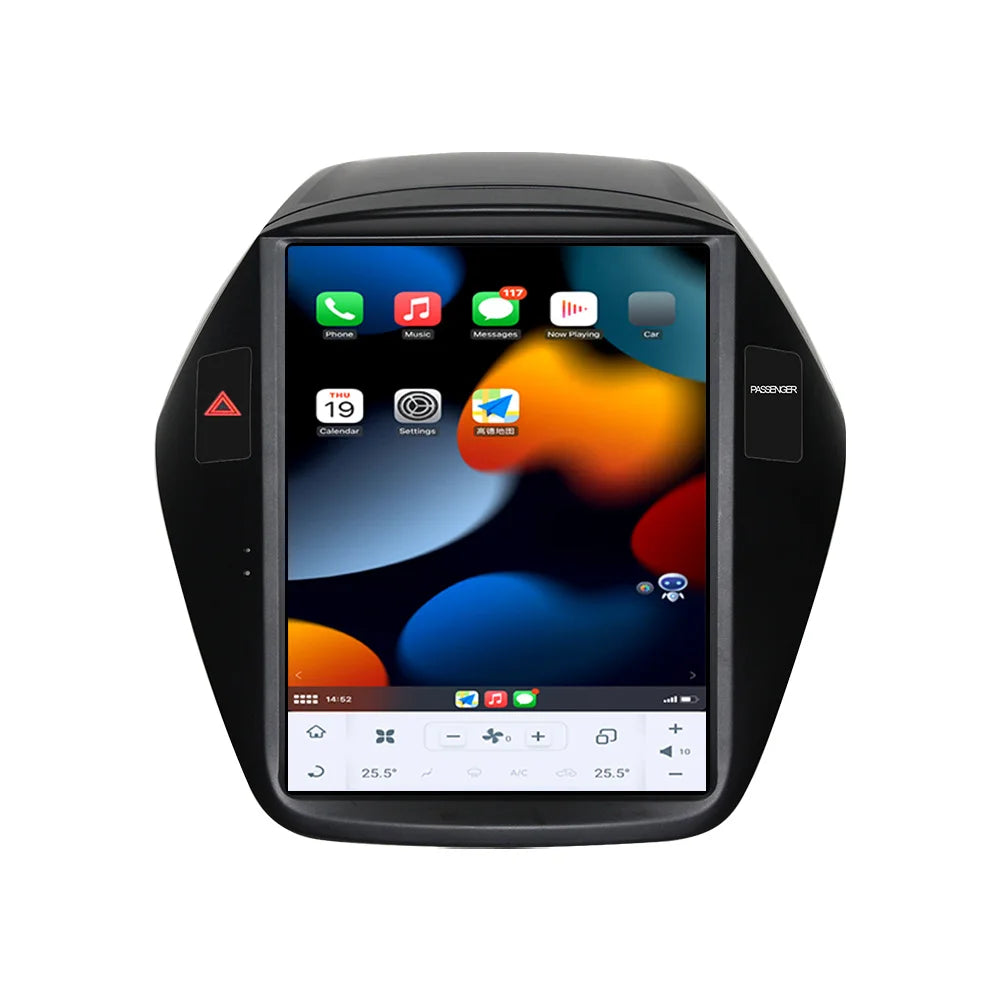 Qualcomm 665 Auto Stereo Android 13 Car Radio Screen For Hyundai ix35 2009-2016 GPS Naviga