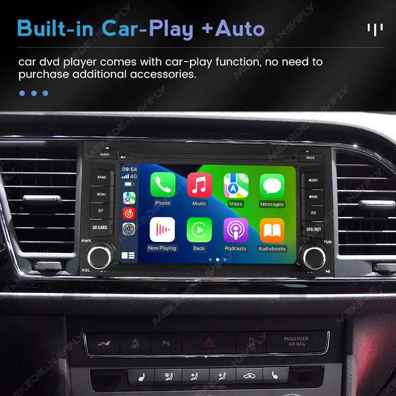 7" Android 13 Car Radio for Seat Leon MK3 5F 2012 - 2018 CarPlay Stereo Multimedia Video P | AUTOKITSHOP