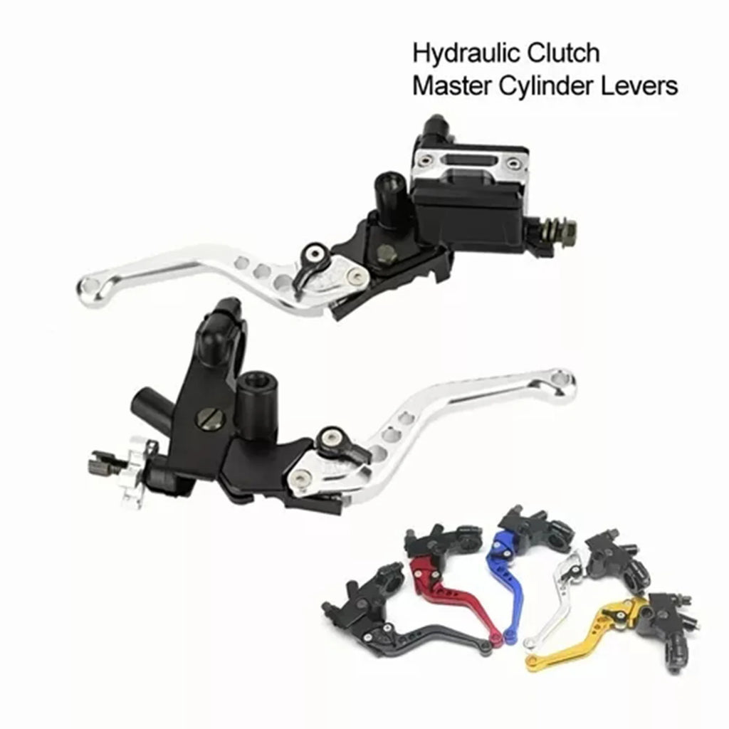1Pair Motorcycle Pump Brake Handle Brake And Clutch Master Cylinder Lever Torque For Motor