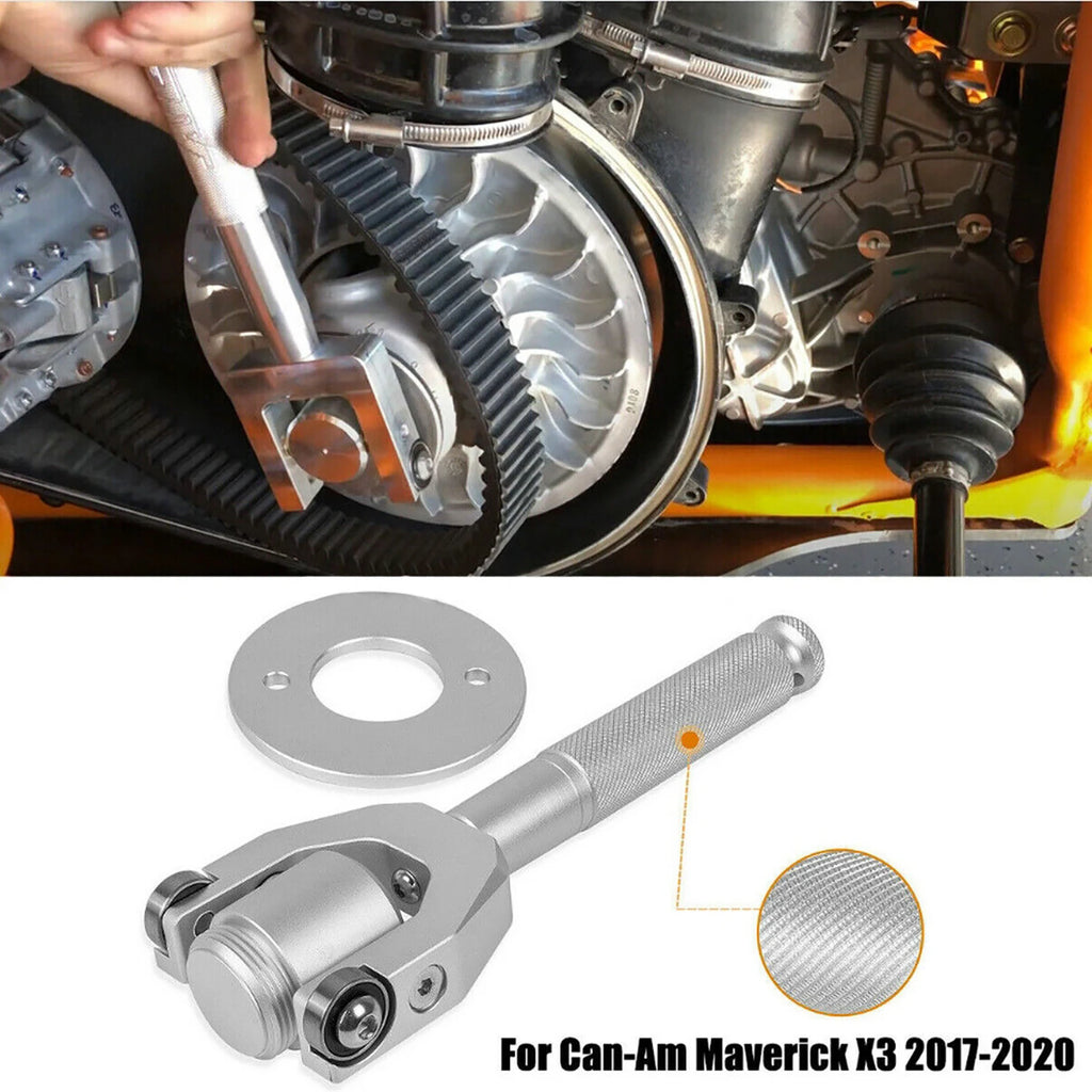 1Set New CNC Aluminum Alloy Belt Changing Quick Removal Installation Tool For Can-Am Maver