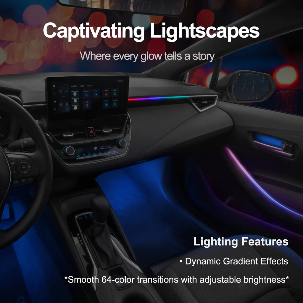 RGB - Ambient Light - for Corolla 2019-2024 - Car Interior Lighting