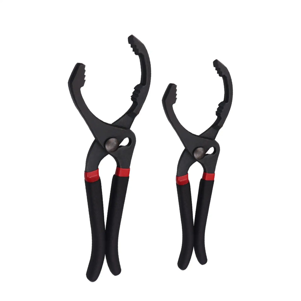 Adjustable Oil Filter Pliers Universal High Hardness Portable Comfortable Grip Auto Repair Tool  - Automotive LED Light