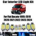 12-Piece LED Interior Light Kit for Fiat 1995-2022 - Canbus Error-Free Interior Bulbs