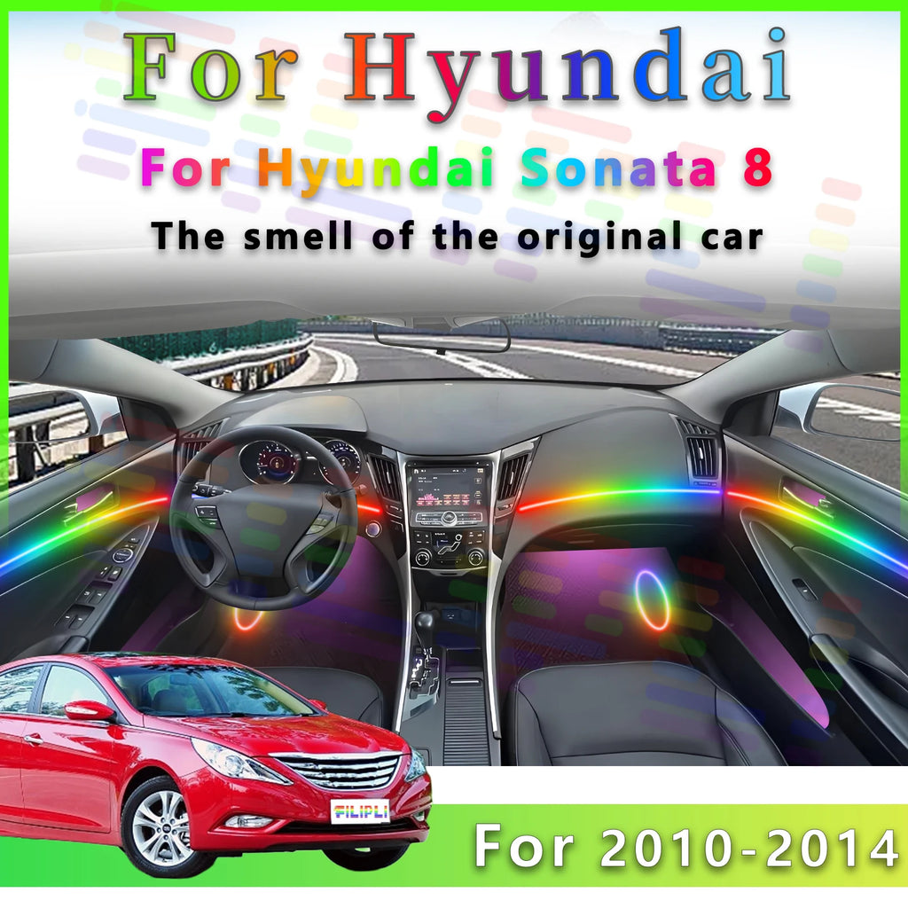 RGB - Ambient Light - for Hyundai 2010-2014 - Car Interior Lighting | AUTOKITSHOP