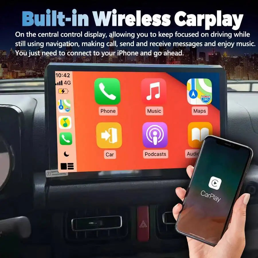11.5“ Stereo Multimedia Player For Suzuki Jimny 2019-2025 Model Android14 Screen WIFI GPS  | AUTOKITSHOP