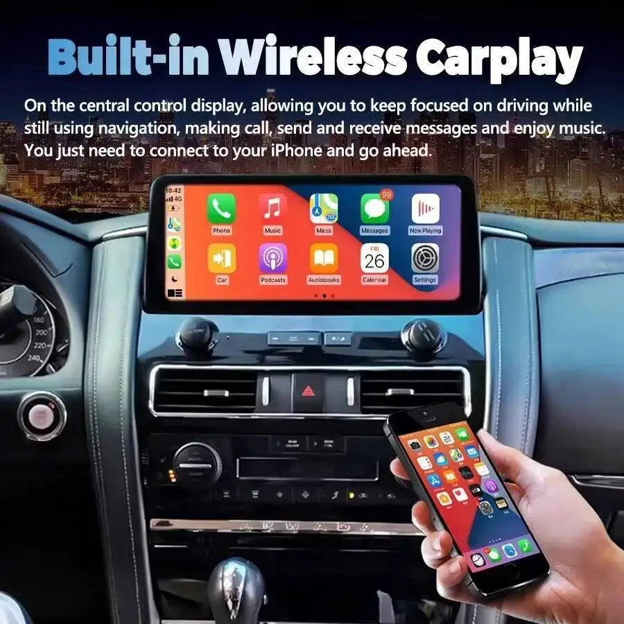 Head Unit Stereo 12.3inch For Nissan Armada Patrol Royale SL Y62 QX80 QX56 CarPlay 2009-20 | AUTOKITSHOP
