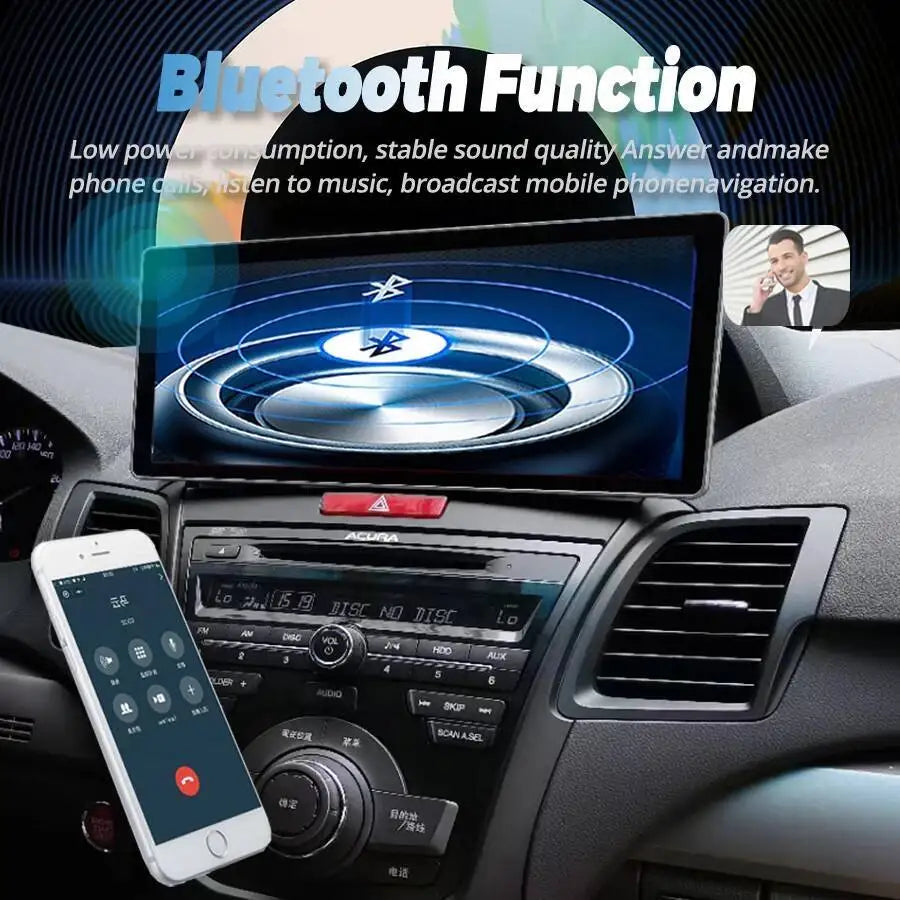 12.3inch Android15 Qled Screen For Acura RDX Car Radio Multimedia Video Player Stereo Wire | AUTOKITSHOP