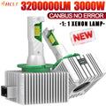 D1S D2S D3S CANBUS No Error LED Headlight Bulbs 3000W High Power D4S D1R D3R D2R D4R D8 1:
