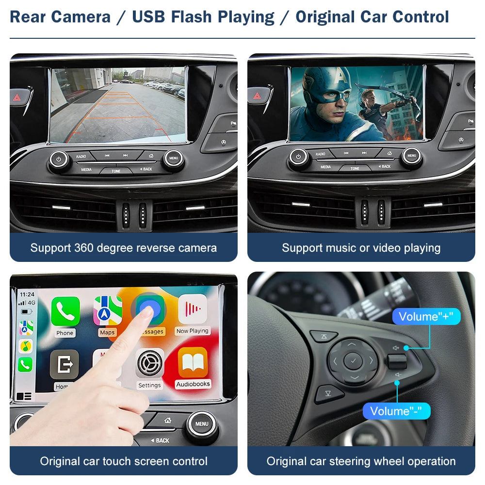 CN Wireless CarPlay for Buick Envision 2014-2019 Android Auto Interface Mirror Link AirPla | AUTOKITSHOP