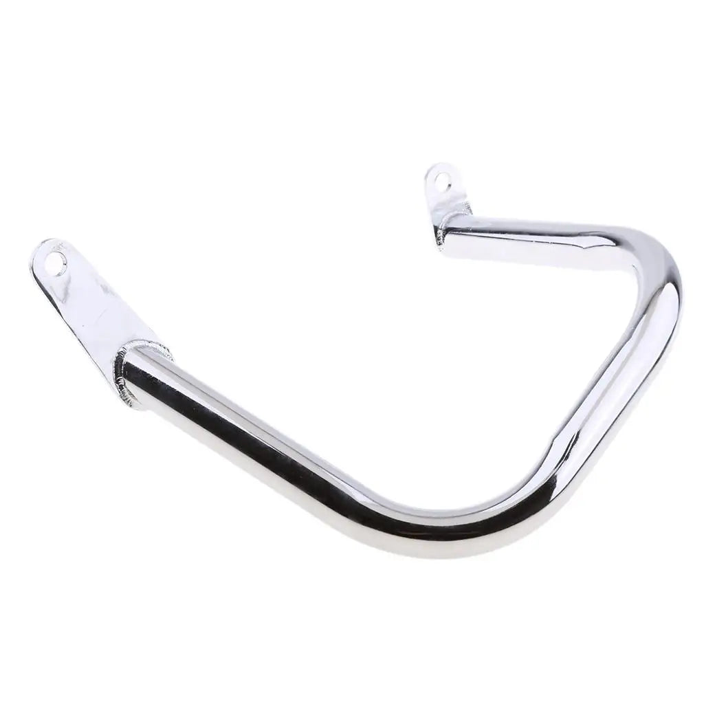 Steel Engine Guard Highway Crash Bar Durable Chrome Motorcycle Protector for Yamaha XVS650 Vstar - Automotive LED Light
