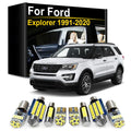 LED Interior Light Kit for Ford Explorer 1991- 2011 - Canbus Dome Map Door Trunk Bulbs | AUTOKITSHOP