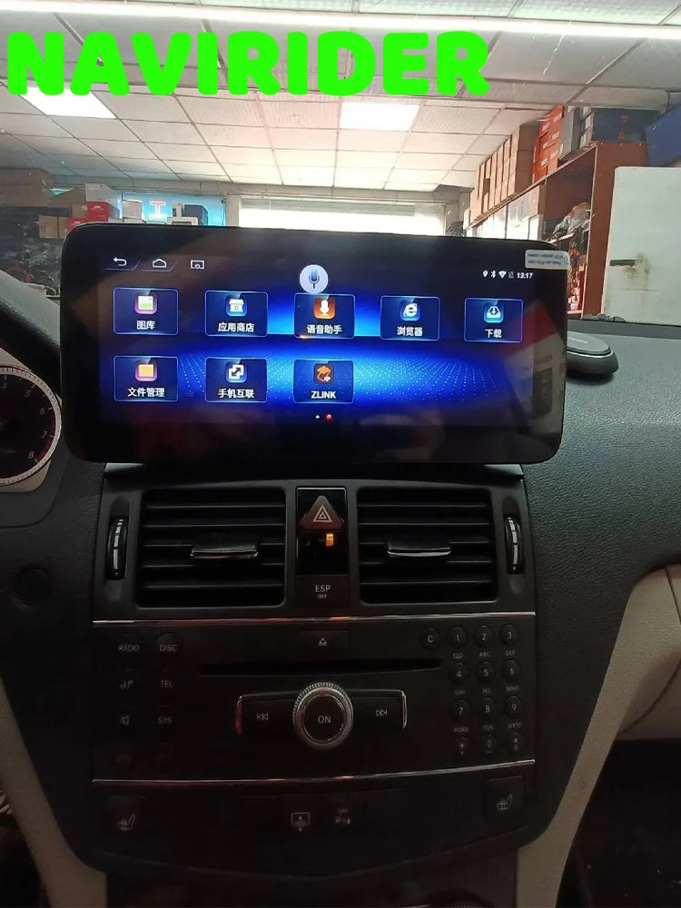 RGB - Ambient Light - for Mercedes C180 W204 - Car Interior Lighting