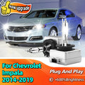 Car Xenon Headlight 6000K Light 35W HID D3S Replacement Bulb 10000LM Bright For Chevrolet