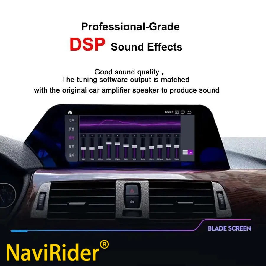 For BMW 5 Series F10 F11 2011-2017 Android 13 Car Radio Auto Video Player CarPlay 12.3 inc
