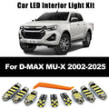 Canbus LED Bulb Interior License Plate Light Kit For Isuzu D-MAX Dmax MU-X Mux 2002-2017 2018 20 - Canbus LED Car Light