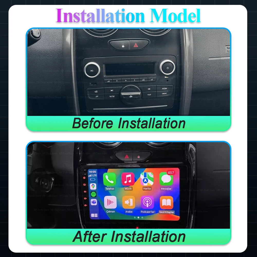 Android 16 For Renault Duster 2014 2015 2016 2017-2020 Car Radio Multimedia Video Player G | AUTOKITSHOP