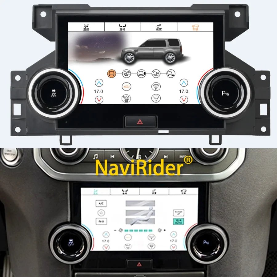 For Land Rover Discovery 4 2010 2016 AC Panel Upgrade Display Screen Climate Display Touch | AUTOKITSHOP