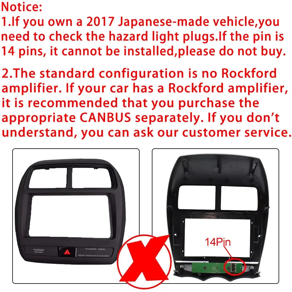 Android 16 For Mitsubishi Asx 2010-2014 2015 2016 Android Car Radio Multimedia Video Playe | AUTOKITSHOP