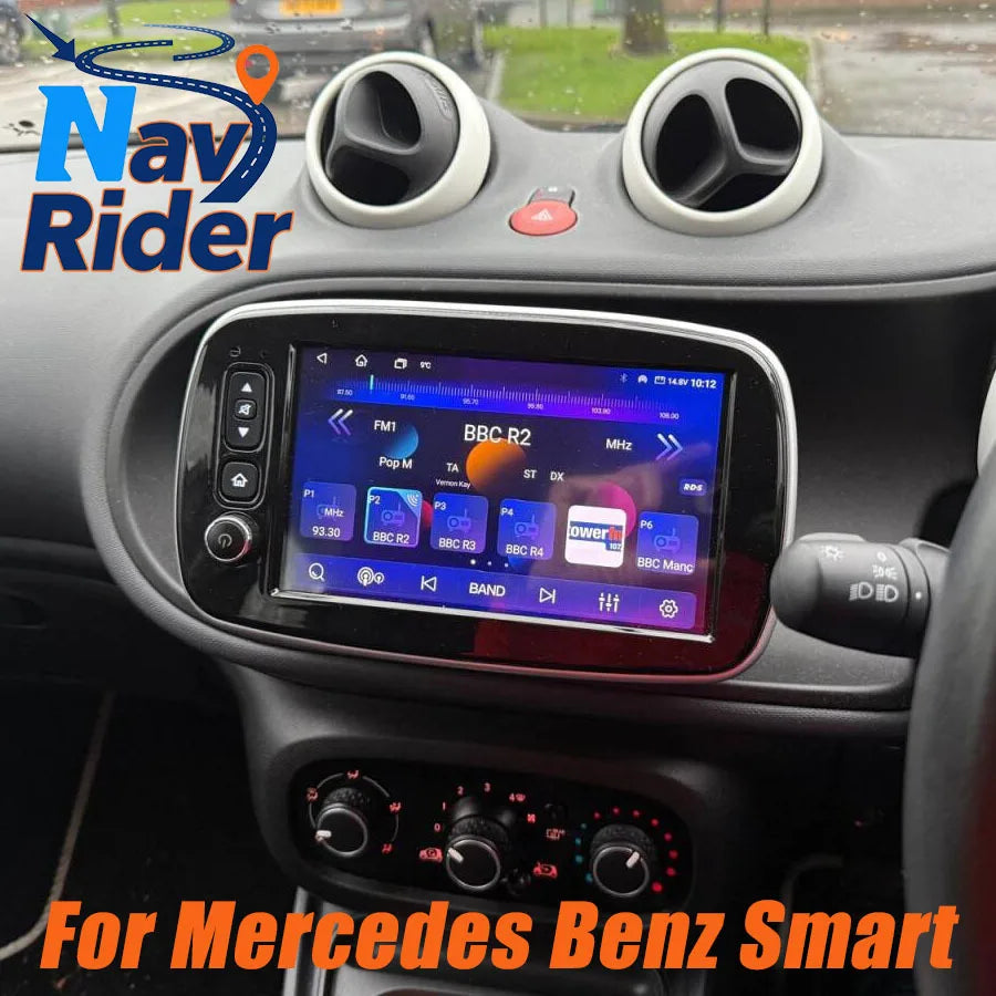 Android For Mercedes Benz Smart 453 Fortwo 2014-2020 Car Multimedia Player Autoradio Navig