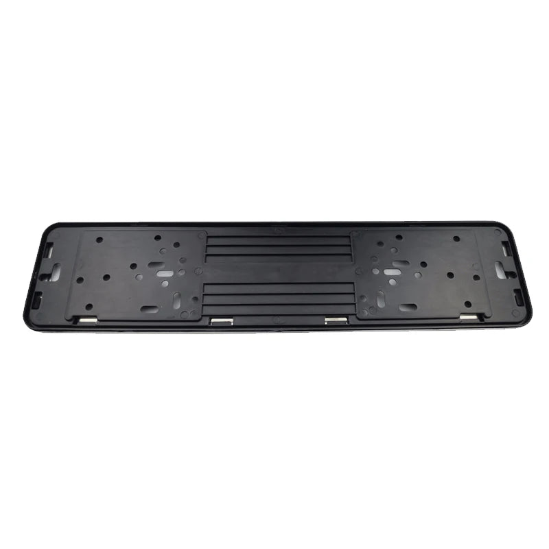 Plastic＋Stainless Steel Car European/German/Russian License Plate Holder Frame