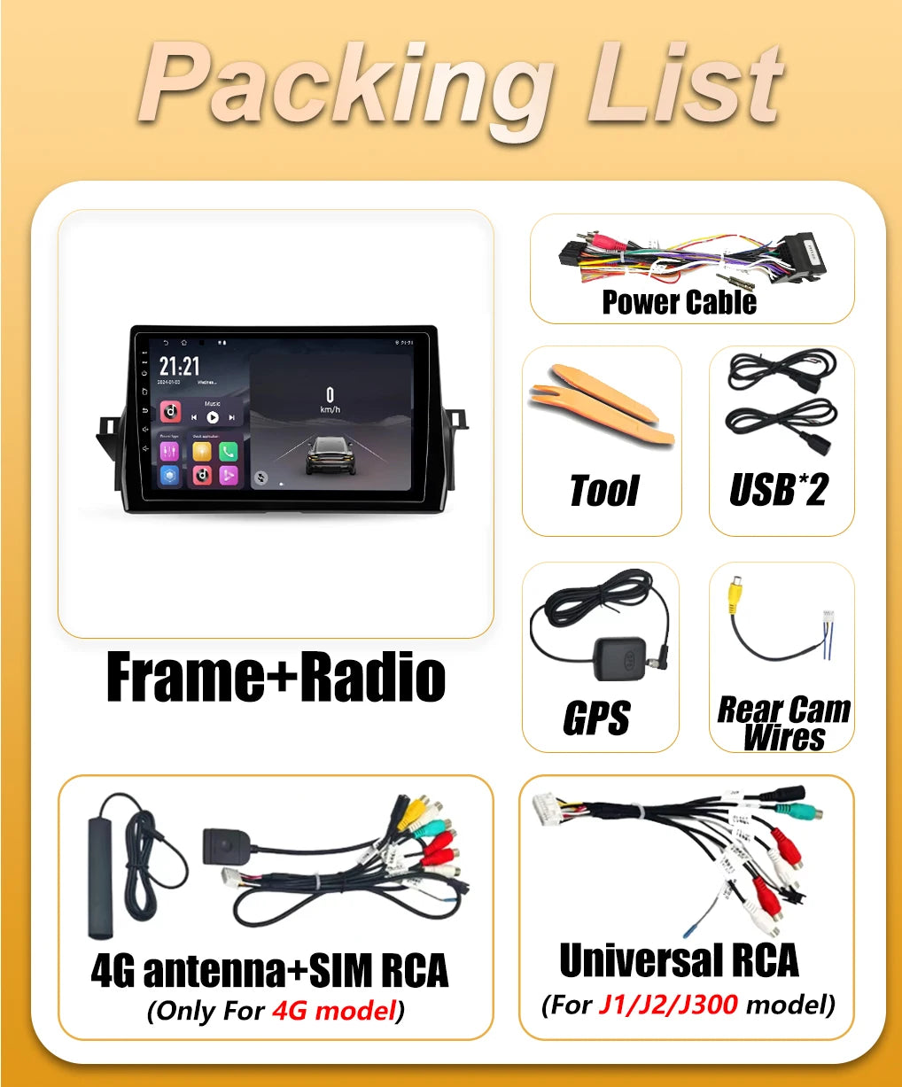 Android 16 Car Radio Auto For Toyota Camry VIII 8 XV70 2020-2021 Video Multimedia Player G | AUTOKITSHOP