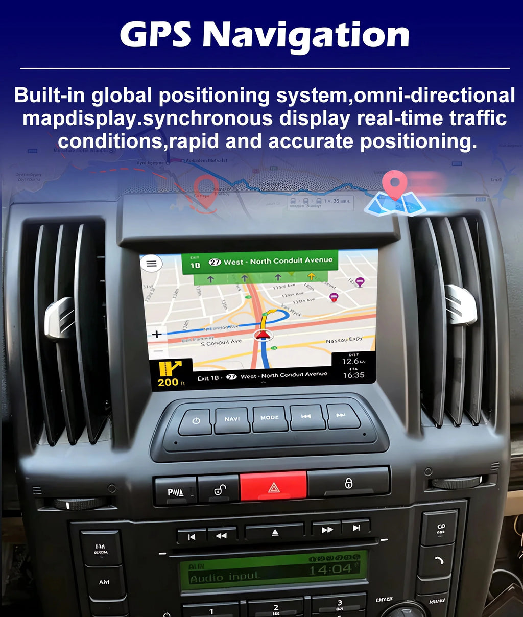 For Land Rover Discovery 4 LR4 Spotr 2009-2016 Car Radio Navigation GPS Multimedia Video P