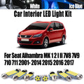 LED Interior Light Kit for Seat Alhambra MK 1 2 I II 7V8 7V9 710 711 2001- 2015 - Canbus Dome Map Door Trunk Bulbs | ...