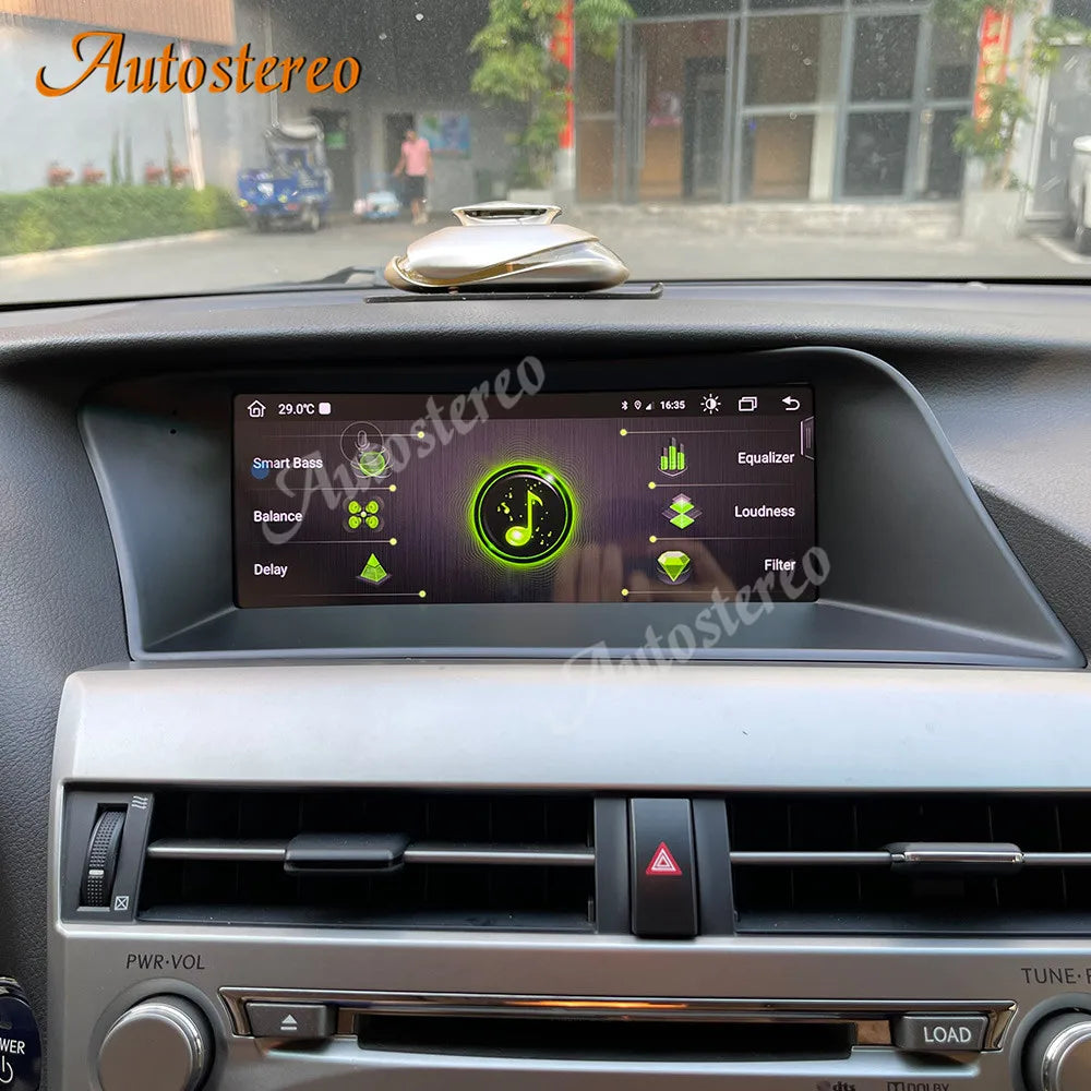 Dual System 10.25 Carplay Android 13 For Lexus RX350 RX400 Car GPS Navigation Auto Stereo