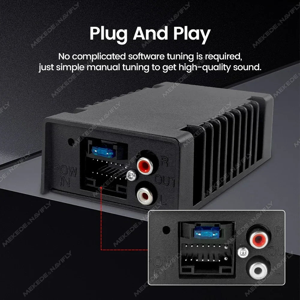 Car Audio DSP Processor 4*39W for Android Radio Stereo Universal Amplifier HIFI Speakers S | AUTOKITSHOP