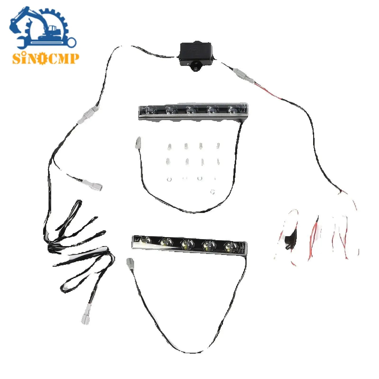 LED Daytime Running Lights DRL FOR Mercedes Benz G-Class W463 2002-2018 2308200156 Black A