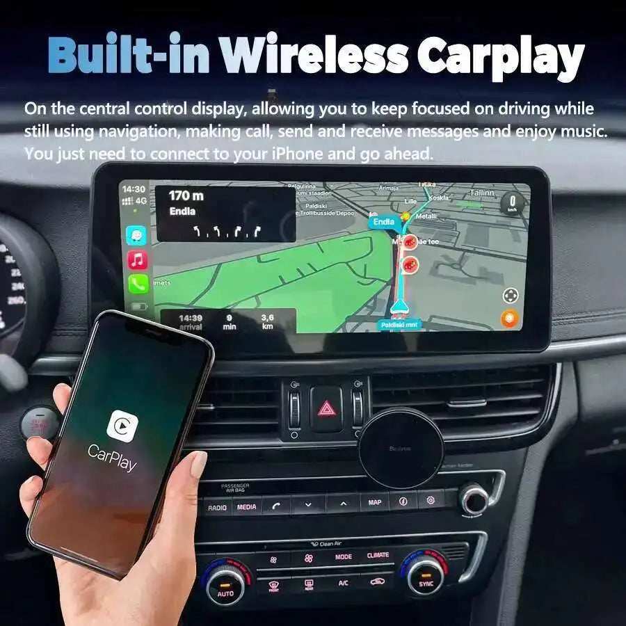 12.3inch Carplay For KIA OPTIMA K5 2014 2015 4G Android Car Multimedia Touch Screen Auto G
