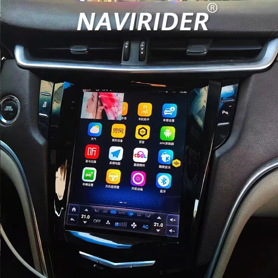 9.7inch IPS screen Android 15 For Cadillac XTS,ATS,XT5,SRX,CTS Bluetooth Car Auto Radio Mu | AUTOKITSHOP