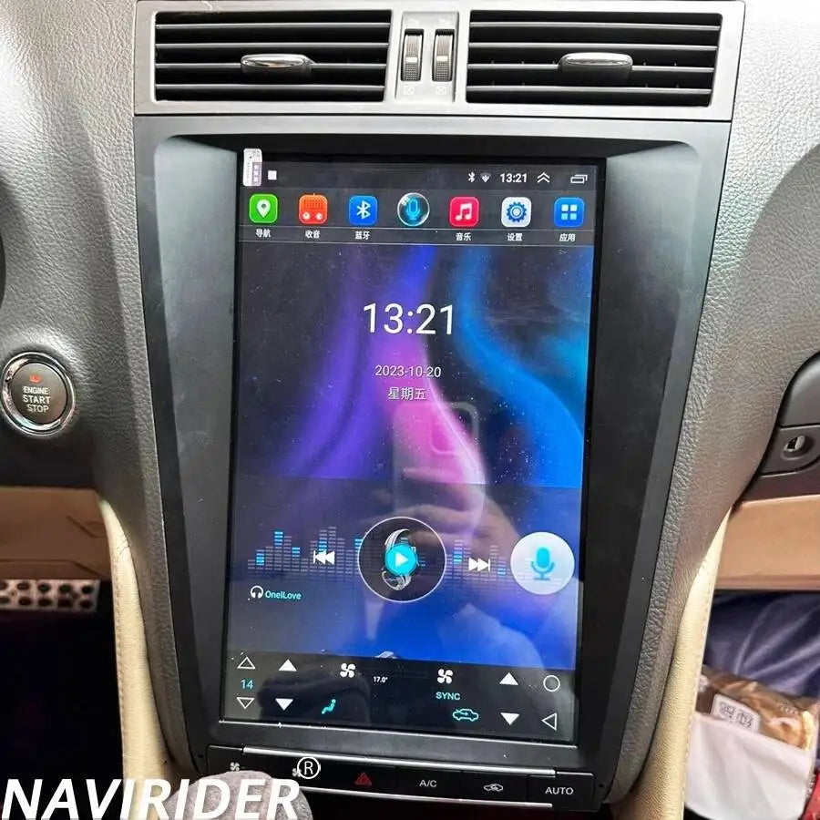 12.8Inch Android 14 Qled Screen Radio Car For Lexus GS350 Gs430 For Lexus Is 350 2008 Car  | AUTOKITSHOP