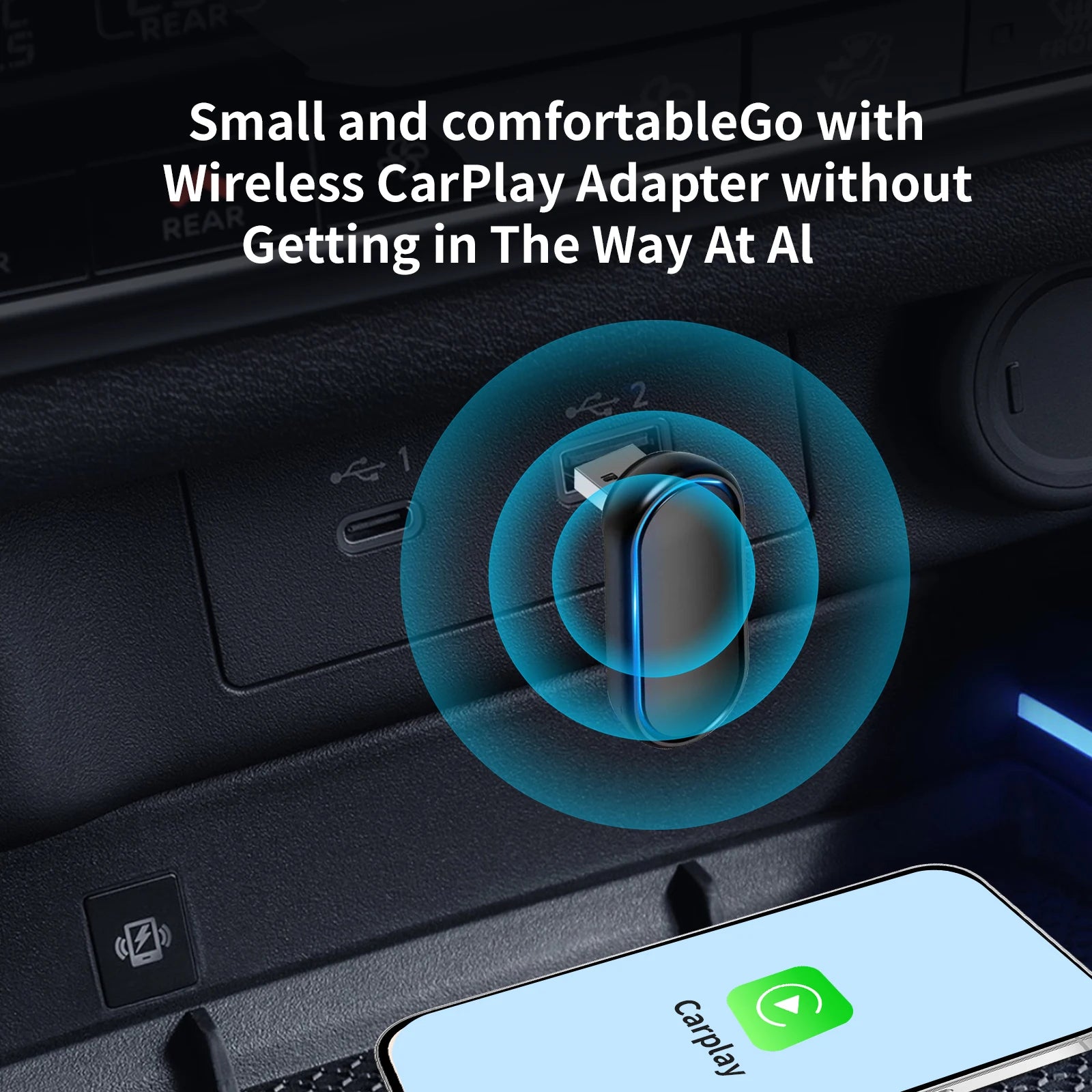 RGB - Ambient Light - for Smart - App Control - Car Interior Lighting