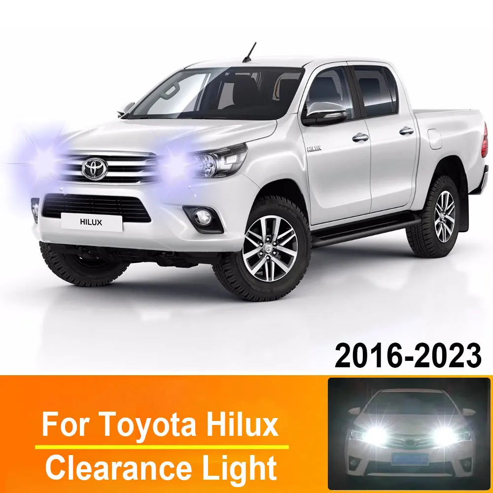 2-Piece LED Interior Light Kit for Toyota Hilux - Canbus Error-Free Bulbs | AUTOKITSHOP