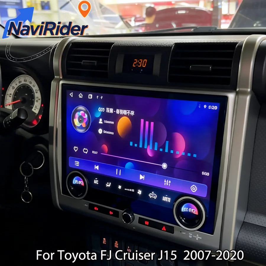 13.3" Screen Android Multimedia Player Wireless Carplay Auto Navigation Car Radio For Toyo