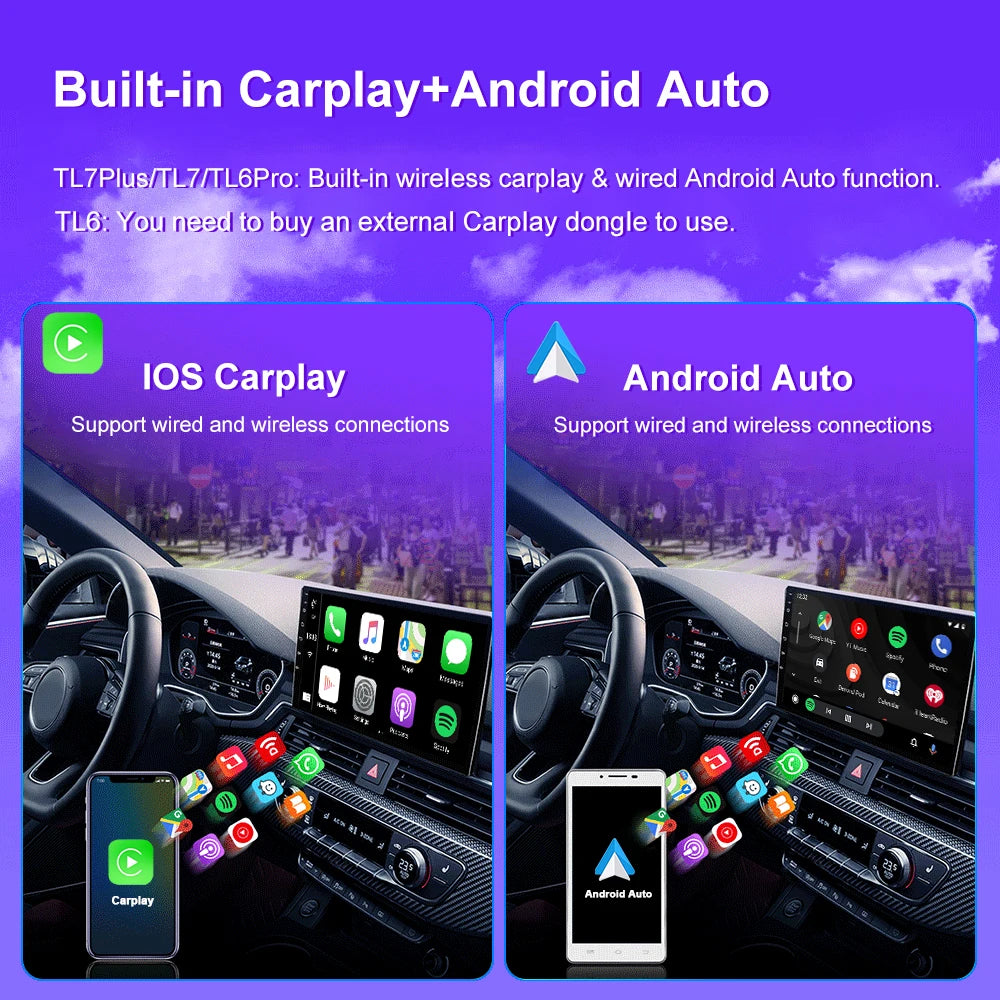 Car Radio For Toyota bB 2 QNC20 Daihatsu Materia 2005 - 2016 Android 14 Multimedia Player