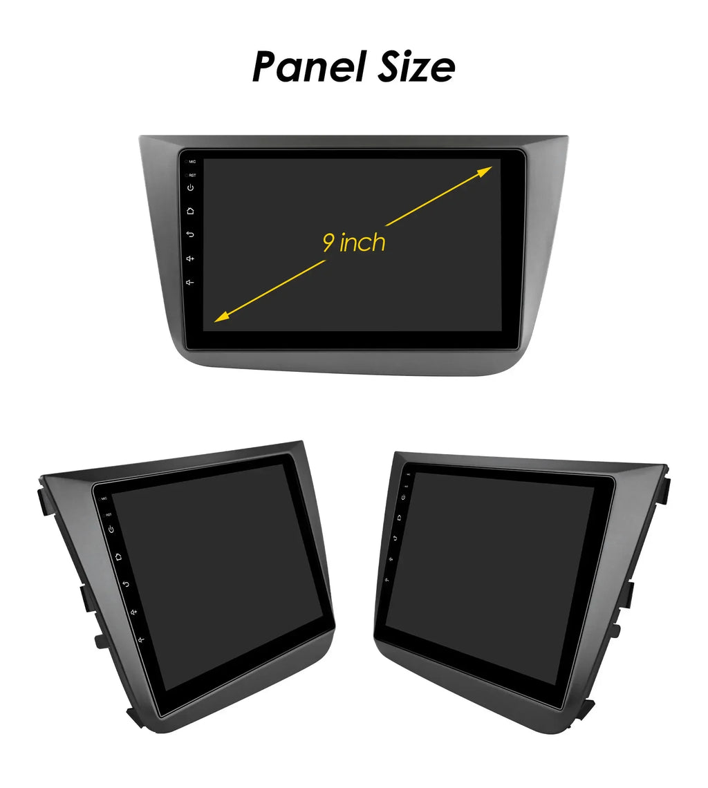 2din car intelligent systems radio for Seat Altea 2004-2015 Android Auto Carplay For Toled