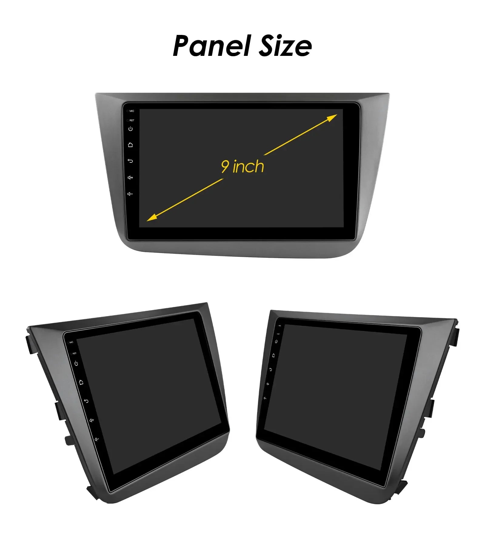 2din car intelligent systems radio for Seat Altea 2004-2015 Android Auto Carplay For Toled