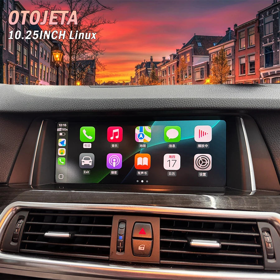 For BMW 7 Series F01 2009 - 2015 10.25inch Carplay Android Auto Screen Car Video Vi Link M