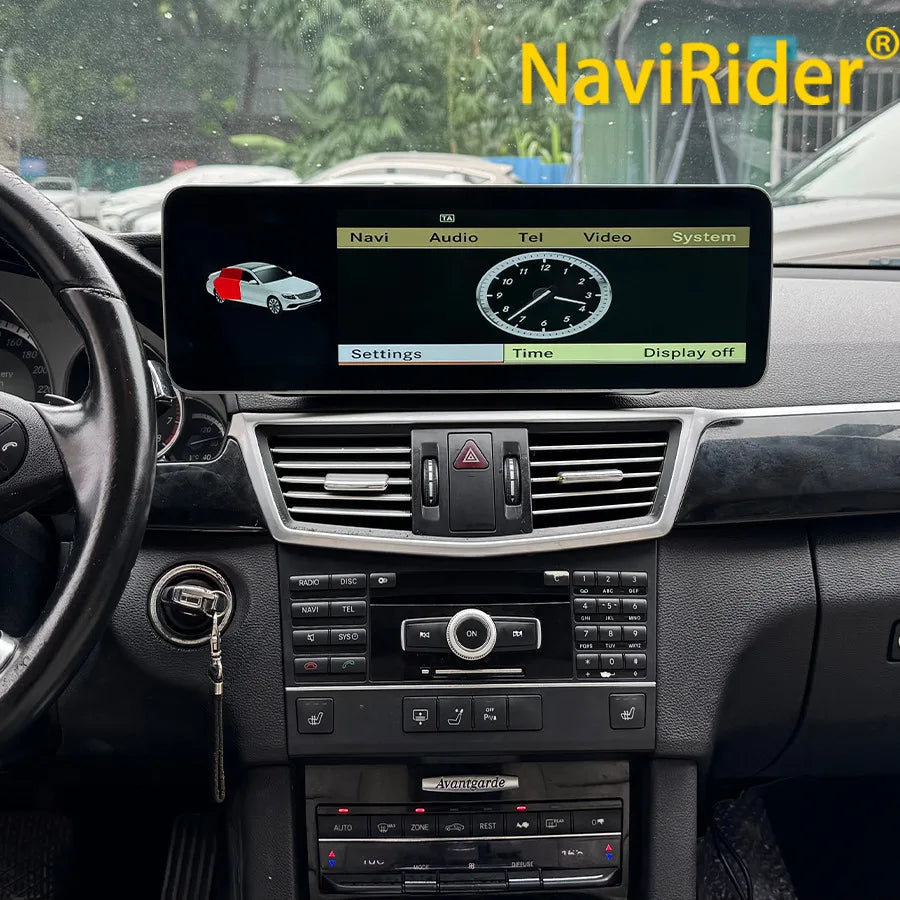 For Mercedes Benz E Class W212 2010-2015 NTG 4.0 4.5 5.0 Car Radio 14.9inch Android 15 Mul | AUTOKITSHOP