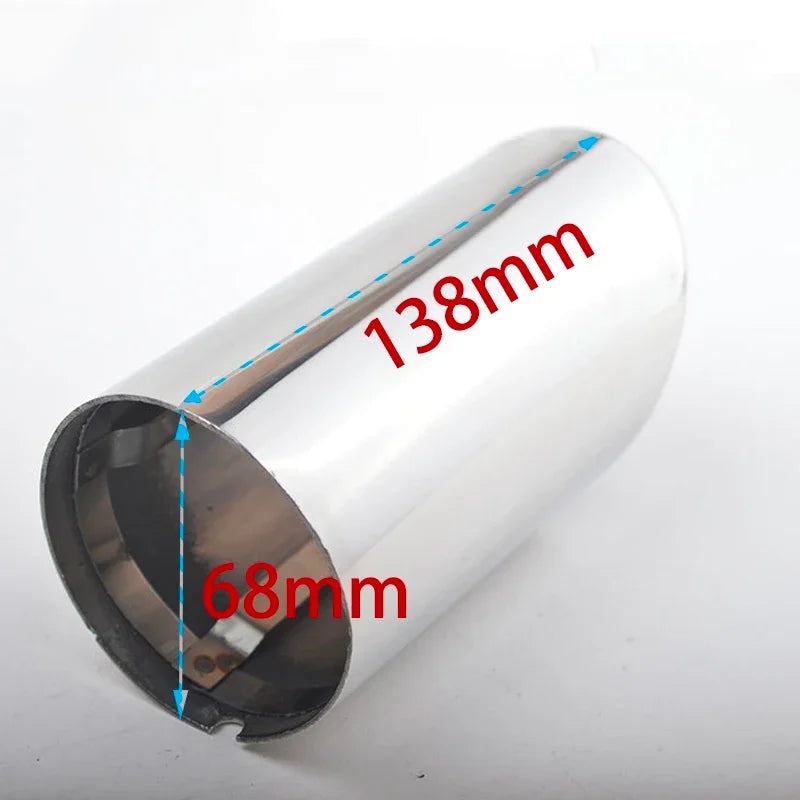 For VW Golf 6 7 Mk6 Mk7 New Lavida Bora Sagitar Tiguan Scirocco 1.4T Exhaust Muffler Stainless S - Automotive LED Light