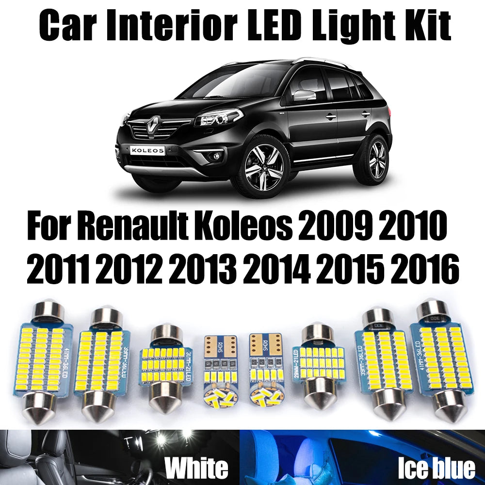 Canbus For Renault Koleos 2009 2010 2011 2012 2013 2014 2015 2016 Car Ceiling Bulbs Access