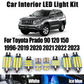 LED Interior Light Kit for Toyota Prado 90 120 150 1996- 2021 - Canbus Dome Map Door Trunk Bulbs | AUTOKITSHOP